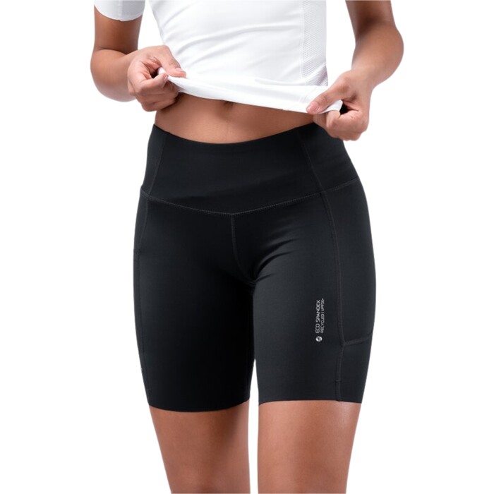 Zhik Mujer 2024 Pantalones Cortos Eco Spandex UPF50+ SRT-0063-W-BLK - Black